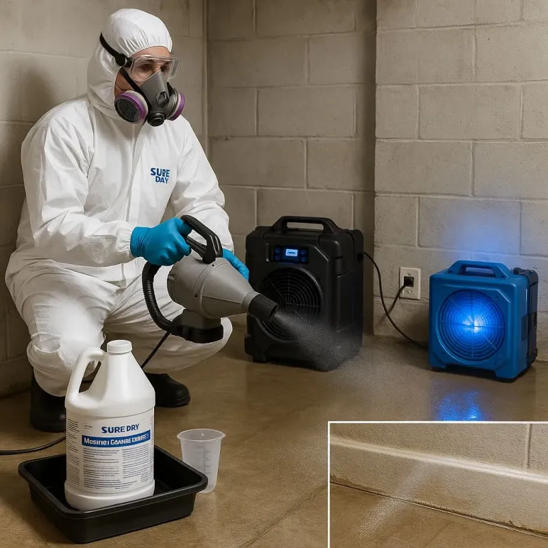Sanitization and Odor Removal process in Highland City, FL